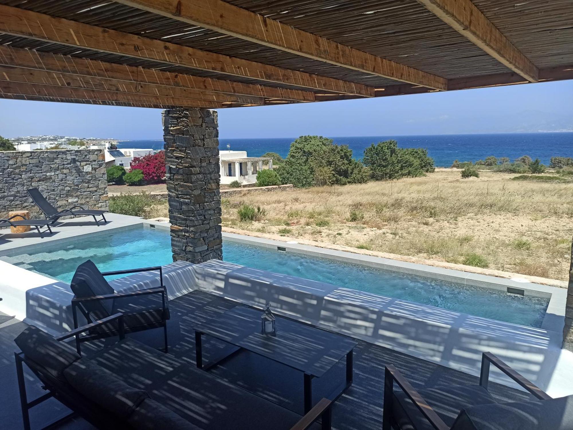 Vastblue Of Paros Aparthotel Ambelas Exterior foto
