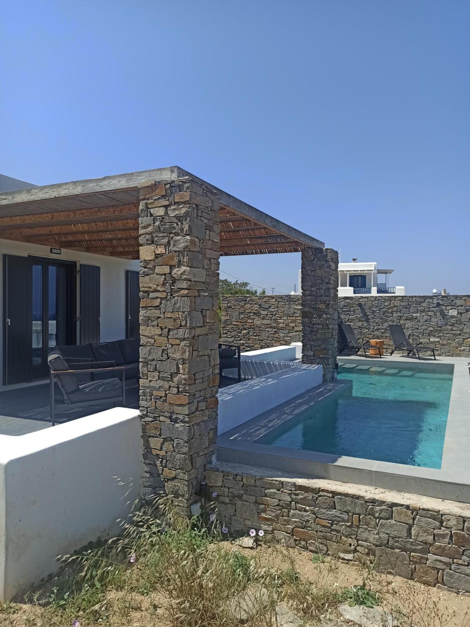 Vastblue Of Paros Aparthotel Ambelas Exterior foto