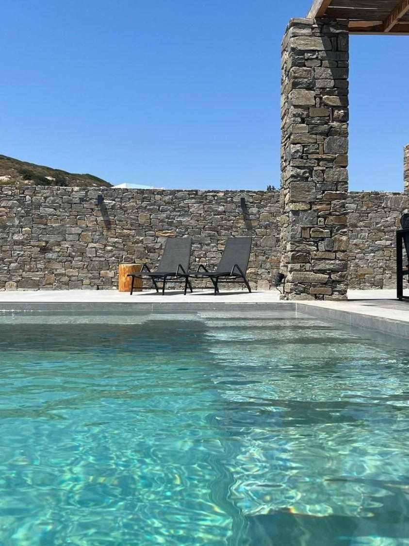 Vastblue Of Paros Aparthotel Ambelas Exterior foto