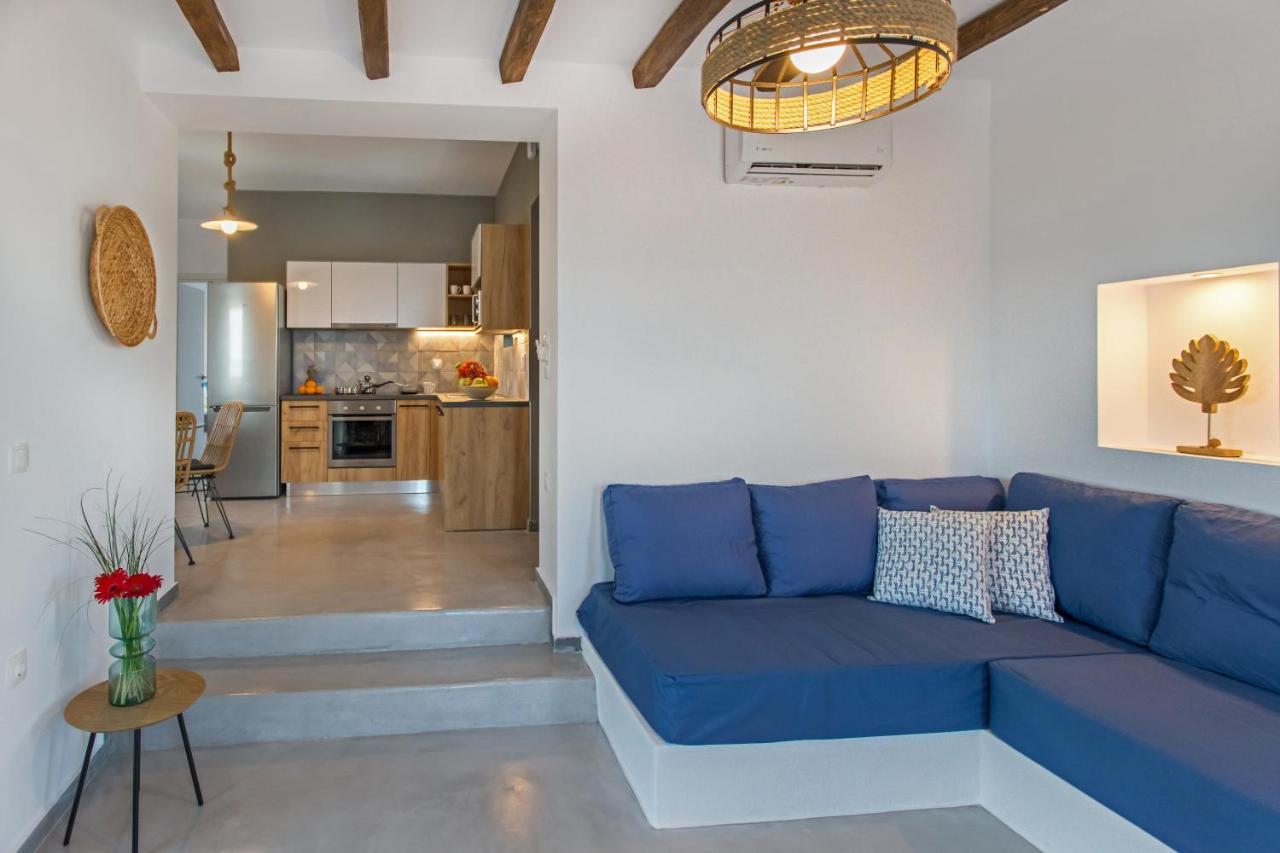 Vastblue Of Paros Aparthotel Ambelas Exterior foto